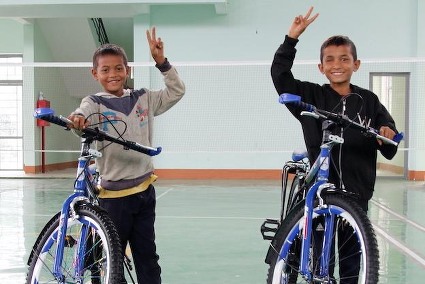 Not just giving bikes, GIBTK brings hope and motivation!